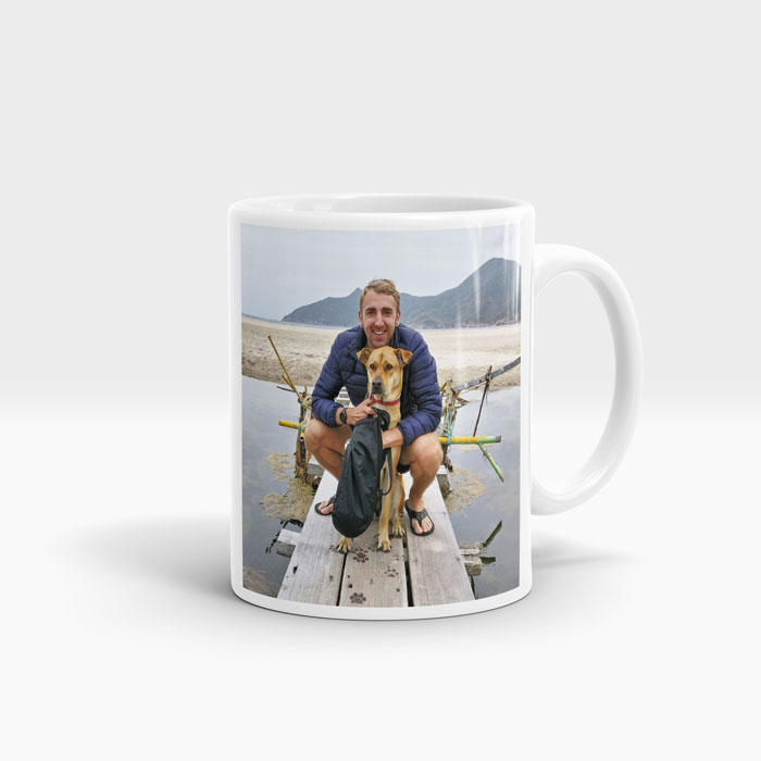 custom printed photo mugs