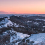 A Blanket of Snow over the Malverns