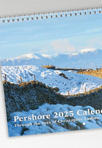 pershore worcestershire wall calendar for sale